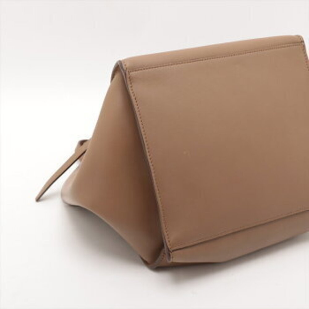 Celine Big Bag Leather Handbag Crossbody Tote Shoulder Brown - Picture 4 of 10